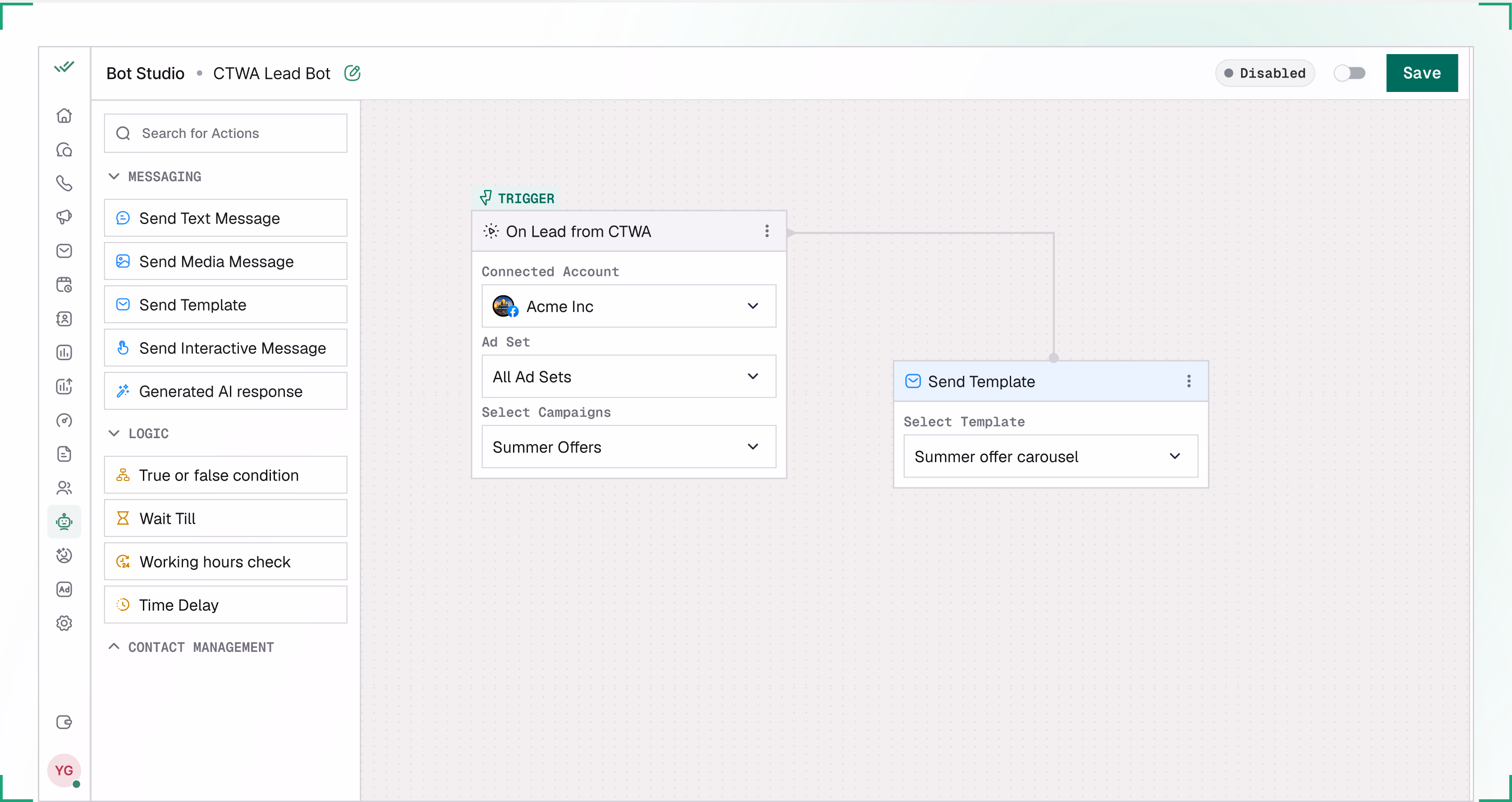 Automation screenshot